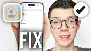 How To Fix iPhone Contacts Disappeared  Missing  Full Guide [upl. by Eylk]