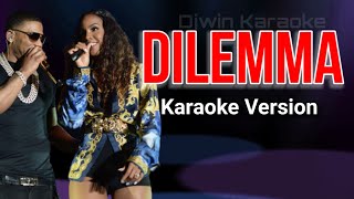 DILEMMA  Nelly  Karaoke Version [upl. by Anahsed844]