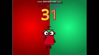 Numberblocks Band NintySixths 2036 1 and 124 to 1 and 9596 [upl. by Ijies]