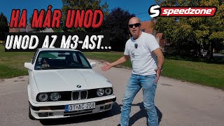 BMW 320IS 1988 Ha már unod az M3ast  Speedzone használtteszt [upl. by Ailev79]