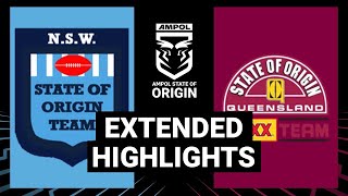 State of Origin 1995  Game 1  Extended Highlights  NRL [upl. by Rhonda178]