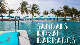 Sandals Royal Barbados  December 2019 [upl. by Philps]