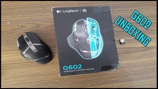 Logitech G602 Wireless Gaming Mouse Unboxing amp Installation [upl. by Yrallam228]