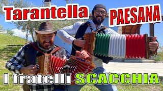 TARANTELLA PAESANA i fratelli SCACCHIA campioni del mondo di organetto [upl. by Vasta]