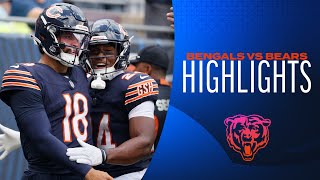 Chicago Bears Top Plays vs Cincinnati Bengals  2024 Preseason Preseason Week 2 [upl. by Schrick234]