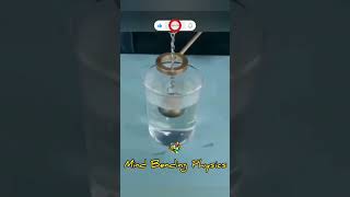 Thermal expansion and contraction 💖 experiment physics science fun amazing shorts viralvideo [upl. by Seiden770]