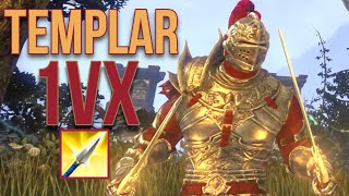 ESO PvP  Gold Road Templar 1vX  A Solo Players Worst Nightmare🤬😡 [upl. by Roede]