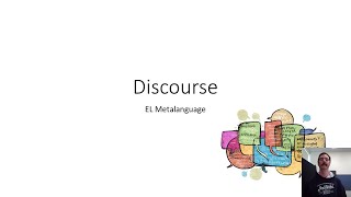 Discourse metalanguage amp acronyms  VCE English Language  Unit 34 [upl. by Burdelle]