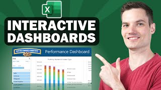 📊 How to Build Excel Interactive Dashboards [upl. by Mcdade69]