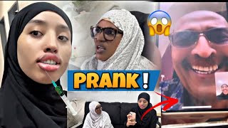 PRANK HOOYO IYO AABE AANKU SAMEEYI FARUUR YAHA AYAAN SOO DURTAY QEYLADA ADUUNKA😂😂 [upl. by Juan]