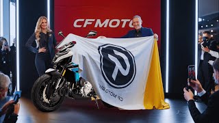 2025 NEW CFMoto 675 NK OFFICIALLY INTRODUCED  triple naked bike with 95 hp [upl. by Rasia717]