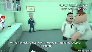 Peter discovers Dr Hartman is actually Carter Pewterschmidt  AI Family Guy [upl. by Deedee]