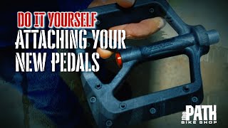 New Bike Assembly — How to Attach Pedals [upl. by Wiles4]