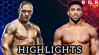 Anthony Joshua UK vs Oleksandr Usyk USA full fight highlights  BOXING FIGHT  HD [upl. by Frangos]