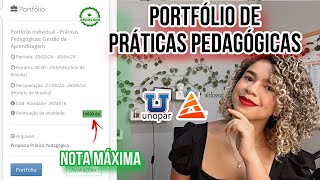 GESTÃO DA APRENDIZAGEM  Portfólio de Práticas Pedagógicas unopar anhanguera licenciaturas fy [upl. by Teodoro]