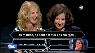 Valérie Lemercier suggère dautres questions à JeanPierre Foucault [upl. by Naujahs]