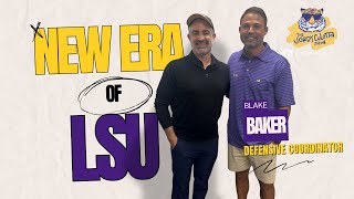 LSU Football New DC Blake Baker Interview  What should LSU Fans expect [upl. by Rudolf]