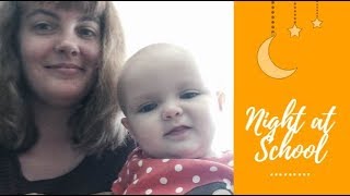 I spent the night at school cramming for a big exam  Med School Vlog  Mom of 6 [upl. by Aileda]