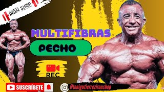 Entrenamiento de pecho con el sistema multifibras en series gigantes… [upl. by Ceciley]