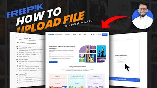 How to upload PSD file in freepik [upl. by Publia]