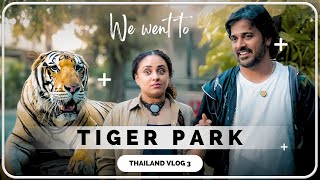 We Went To Tiger park  Thailand Vlog 3  Pearle Maaney  Srinish Aravind  Baby Nila amp Nitara [upl. by Isoais]