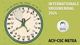 Internationale vrouwendag 2024  ACVCSC METEA [upl. by Rawdon]