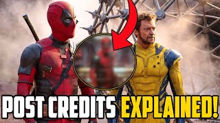 SPOILERS Deadpool and Wolverine Post Credits EXPLAINED  Deadpool 3 Post Credits Scene Spoilers [upl. by Neslund]