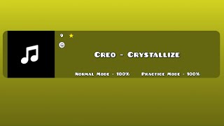 Geometry Dash Layout  Creo  Crystallize Level 175 [upl. by Chrystel598]