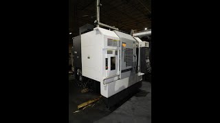 Automotive Parts Mfr Auction Lot 8  2017 OKUMA GENOS M460VE VERTICAL CNC MACHINE [upl. by Lucrece]