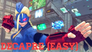 Ultra Street Fighter IV Arcade  Decapre Easy [upl. by Ayote]