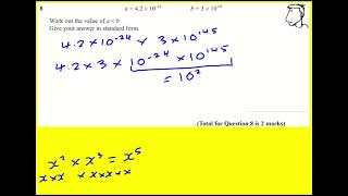 IGCSE Edexcel Jan 2022 1H q8 Maths higher tier past paper [upl. by Kirsten]