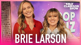 Kelly Clarkson Wants To Sing With Brie Larson [upl. by Burchett]