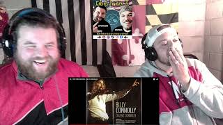 WTF IS HE SAYING Americans React To quotBilly Connolly  The Crucifixionquot [upl. by Allyson]