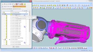 VariCAD – Assembly Tree Scheme Multilevel Assembly Creation of Subassemblies [upl. by Nylitak]