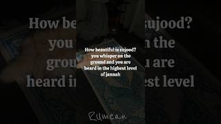 How beautiful is sujoodjamalul wujudi nasheed rumeanofficial quotes deen motivation [upl. by Shuler911]