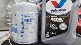 Valvoline Restore And Protect is Working Absolutely Amazing  2015 F150 With Donaldson Filter [upl. by Pendleton326]