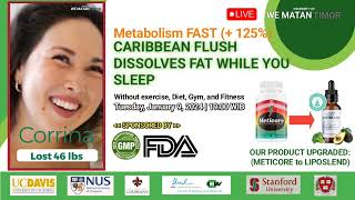 Caribbean Flush Dissolves Fat While You Sleep weightloss howtoloseweight howtoloseweightfast [upl. by Misak]