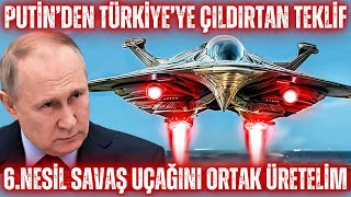 RUSYADAN 6NESİL SAVAŞ UÇAĞINI ORTAK ÜRETELİM TEKLİFİ EĞER BUNU YAPARSAK ÇAĞ ATLARIZ [upl. by Paquito]