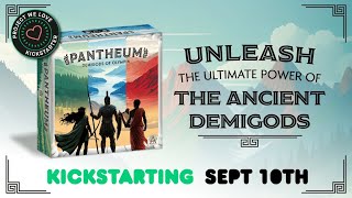 A Kickstarter Project We Love Pantheum Recruit Your Team Of Demigods To Reshape The World [upl. by Ame]