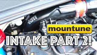 MOUNTUNE SECONDARY INTAKE KIT INSTALL  FOCUS RS [upl. by Pirali]