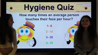 Washing hands is so powerful Hygiene Quiz [upl. by Yleen214]