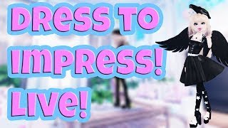 🔴ROBLOX LIVE 🔴 DRESS TO IMPRESS  GIFTING VIP [upl. by Phillipe671]