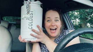 The Coldest Water Bottle Gallon Sized  Real Review [upl. by Melia659]