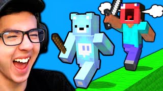 I Made This Guy RAGE in Minecraft Bedwars [upl. by Borer180]