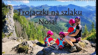 W góry z trójką małych dzieci  Trojaczki na Nosalu [upl. by Elirpa]