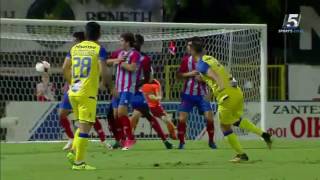 Panionios  Maccabi Tel Aviv 01 Goals amp Highlights [upl. by Ona349]