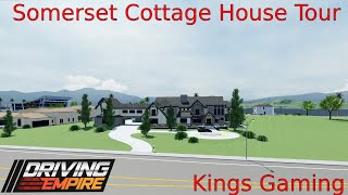 Somerset Cottage House Tour Driving Empire Roblox [upl. by Kobe]