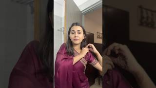 Don’t do this mistake 🥲😭 saree indianwear weddingseason sareestyle festiveoutfit outfitinspo [upl. by Aara]