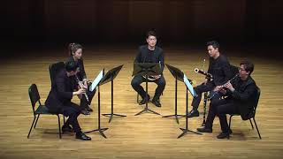 Artsylvia Chamber Music Series 2018Ibert Trois Pièces BrèvesBräser Woodwind Quintet [upl. by Auot]