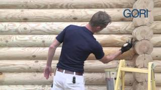 Casetta in legno  Video su come verniciare cassetta in legno con prodotti GORI [upl. by Bowen]